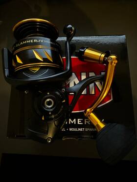 Slaiv5500bls Penn 031324274594 Slammer Iv 5.6 1 Gear Ratio Bailess Spinning Reel #1545765