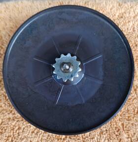 109-49 Penn Used Usa Fishing Reel Part Number Metal Spool With Wire Line