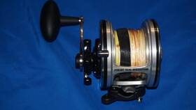 113n Penn Clean Us Senator Narrow Spool Casting Reel 113 N With Rod Mount