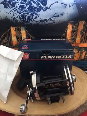140-l Penn Squidder Inch Accuframes Conversion Conventional Fishing Reel . Usa