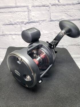 15lwlc Penn Warfare War Star Drag Level Wind Conventiona Reel Depth Counter