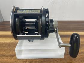 245ld Penn Graphite 4 Ball Bearing 1 Conventional Fishing Reel Working Cond