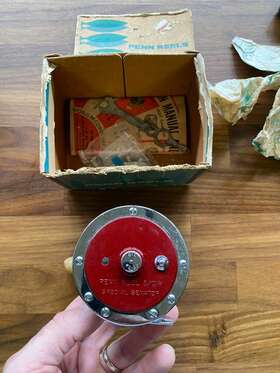 112h Penn 3/0 112 Usa Special Senator Fishing Reel Made In Vtg