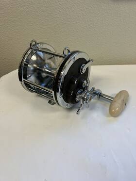 30-114 Penn Senator 6/0 114 Saltwater Big Game Fishing Reel- Good Working- Usa -vintage