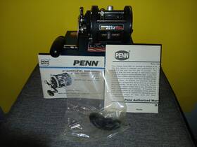 321lh Penn Gti Fishing Reel With Box And Manuals Made In Usa Excellent Cond