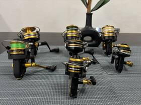 6500-420 Penn Lot Of 6 Reels 4 Ss Serie And 2 Z Medium Small Reel