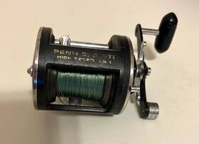 Penn 768538681541 320 Gti High Speed 4.5 1 Level Wind Reel Graphite Frame Fishing