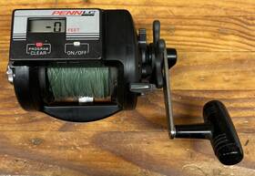875lc Penn 875 Lc Open Face Line Counting Baitcasting Fishing Reel