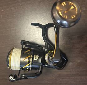 Ath3500 Penn Authority 3500 Spinning Reel With Braid Trucker Hat And Sticker