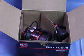 Btliii6000hs Penn Battle Iii 6000 Spinning Fishing Reel With 6.2 1 Gear Ratio And 5 Bearing
