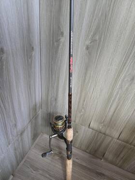 Pso035384 Penn Fishing 430000346790 2pc Battle Ii 40002 Rod Shakespear Ugly Stik Intore Pi