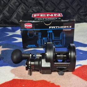 Fthii25nsdp Penn Fthii2nsdp Fathom Ii Fishing Reel Black Series Saltwater