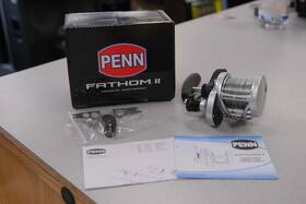 Fthii30ld2 Penn Fathom Ii Lever Drag 2 Speed Conventional Fishing Reel Rght Hand