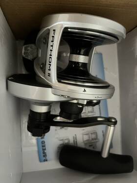 Fthii40nld2lh Penn Fathom Ii Lever Drag 2 Speed Conventional Reel Lh