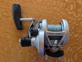 Fthiild2 Penn Fathom Ii Lever Drag 2-speed Conventional Fishing Reel - 25n