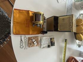 G860195 Penn International Ii 12t Gold Lever Drag Trolling Reel 12lb Igfa 850yd Mint