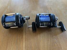 Gld-50 Penn Graph-lite Ii 2-speed Reels Used