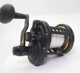 Gold2 Penn Fathom Fishing Reel 2 Speed Lever Drag Gold Ii
