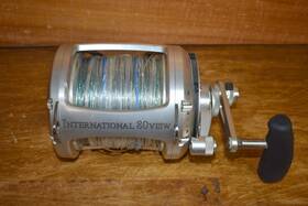 Int80visws Penn International 80 Visw Conventional Fishing Reel - Silver