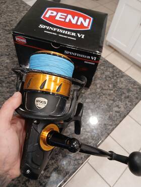 Ssvi85 Penn Reels Spinfisher Vi Spinning Fishing Reel - Gear Ratio 4.2 1 Size 9500