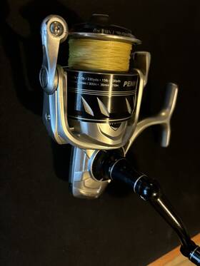 Slaiv5500dx Penn Slammer Iv Dx Spinning Reel - Silver Used
