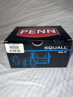 Sqlii12sd Penn Squall Star Drag Conventional Reel - Sql12sd