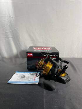 Ssvii7500 Penn Spinfisher Vii Black Gold 4.7 1 Full Metal Body Spinning Reel
