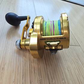 Trq25nls2 Penn Trq25nld2 Torque Lever Drag 2 Speed 25 - Gold 2.8 1/5.5 1