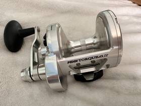 Trq60ld2 Penn Torque 60ld2 Lever Drag 2 Speed Reel - Silver Right Hand