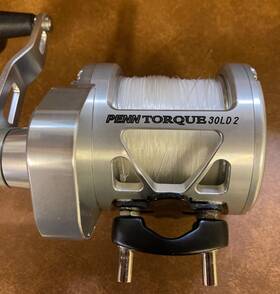 Trq30ld2 Penn Trqld2 Torque 2 Speed Fishing Reel With 65lb. Power Pro Max Quatro