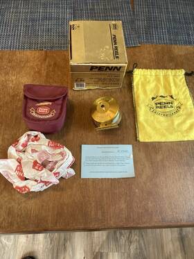 U250709s25763 Penn Reels International 2.5 Gold Fly Reel Fishing Aluminum
