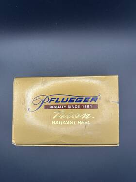 Pfl Ger 043388211811 Gold Pflueger Trion 6 3 1 Right Hand Retrieve Low Profile Baitcast Reel
