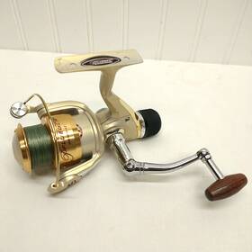 4735gxr Pfl Ger Rare Pflueger Trion Gx-7 Spinning Fishing Reel Gold 7 Bearing 5-10 Lb