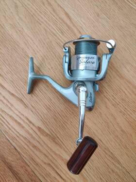 5733 Pfl Ger 5725 Rare Pflueger Solara Spinning Fishing Reel 7 Bearings Metal