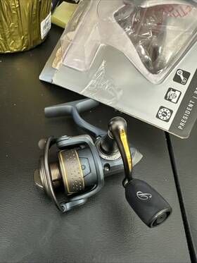 Pres20b Pfl Ger Pflueger President Spinning Fishing Reel 7 Ball Bearing 5.2 1 Gear Ratio
