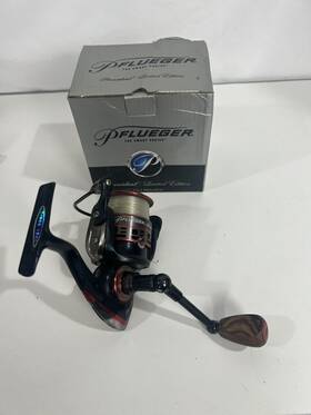 Preslesp35 Pflueger Limited Edition President Spinning Fishing Reel With Box