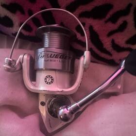 Ptri20 Pflueger Trion 20 Spinning Reel 7bb 5.2 1 Front Drag Silver