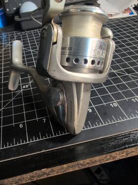 Acr102c Pinnacle Pre-owned Monitor Mbf-40 Deadbolt Spinning Reel - Works Great