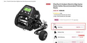 Tanacom500 Piscifun Kraken Electric Reels