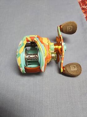 Krzy661lr Profishiency Krazy Baitcasting Reel 6.6 1 9 Right Fishing Reels
