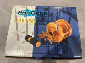 67454035467 Progear Pro Gear Star Drag Pg454c-6 Polished Conventional Reel