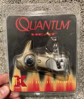 Ht-1x Quantum 032784535997 1998 Heat Vintage Spinning Real 5 Ball-bearing Drive Front Drag