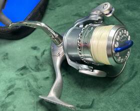Csp40pts Quantum 21-15403 Cabo Saltwater Spinning Fishing Reel Silver Tone And Blue