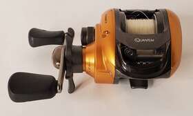 Au360cx Quantum Vintage Aura Gold Baitcasting Fishing Reel 6.2 1 Gear Ratio Rh