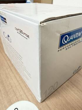 Csp120 Quantum Cabo Ptse Saltwater Spinning Reel 8bb Silver/blue