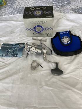 Box-csp60pts-performance Quantum Csp60pts Cabo 60 Spinning Reel-saltwater In Tuned