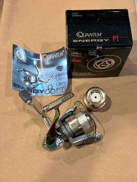 E20pti Quantum Energy Spinning Reel Box Paper Extra Spool