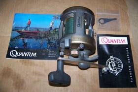 Ir320 Quantum Iron Baitcasting Reel - All Metal 3 Bearing System Nice