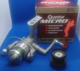 Ms1xl Quantum Micro Ultralight Spinning Reel Model Mint Cond. Super Smooth