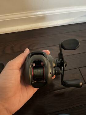 My100s Quantum Gray Black Baitcast Reel 6.1 1 Gear Ratio 100s